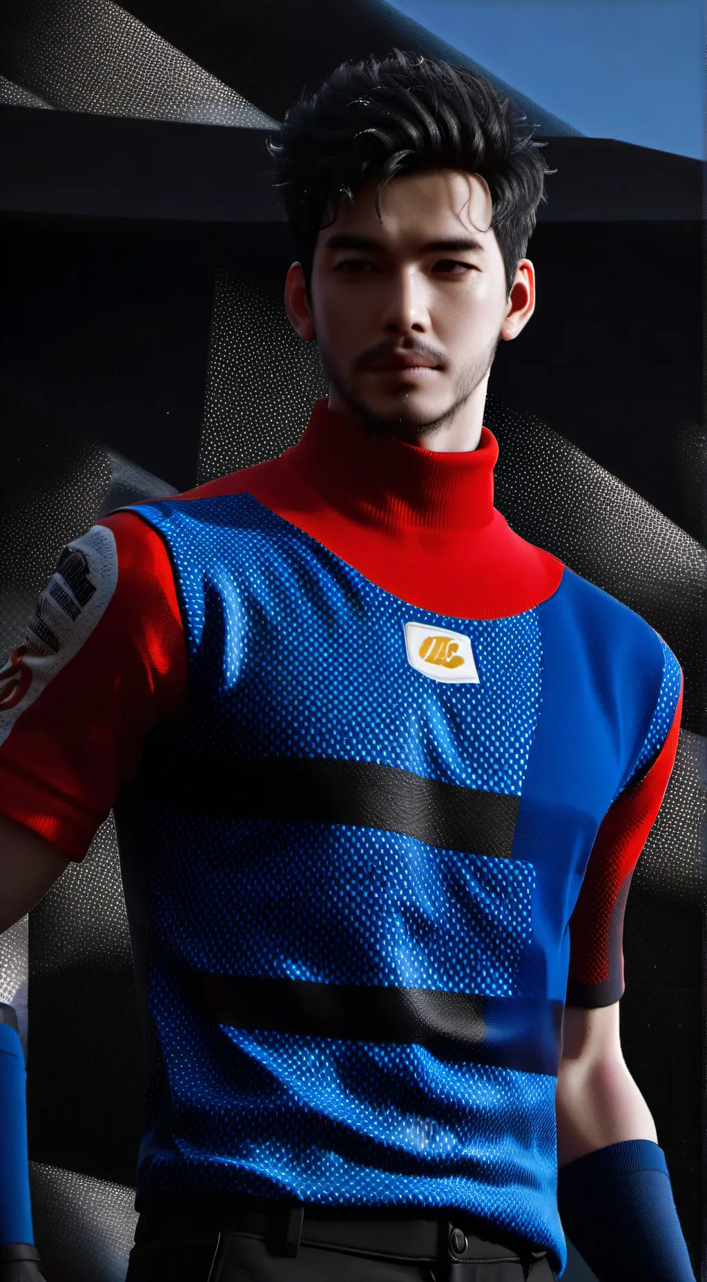 ai character: Smiling critters  background