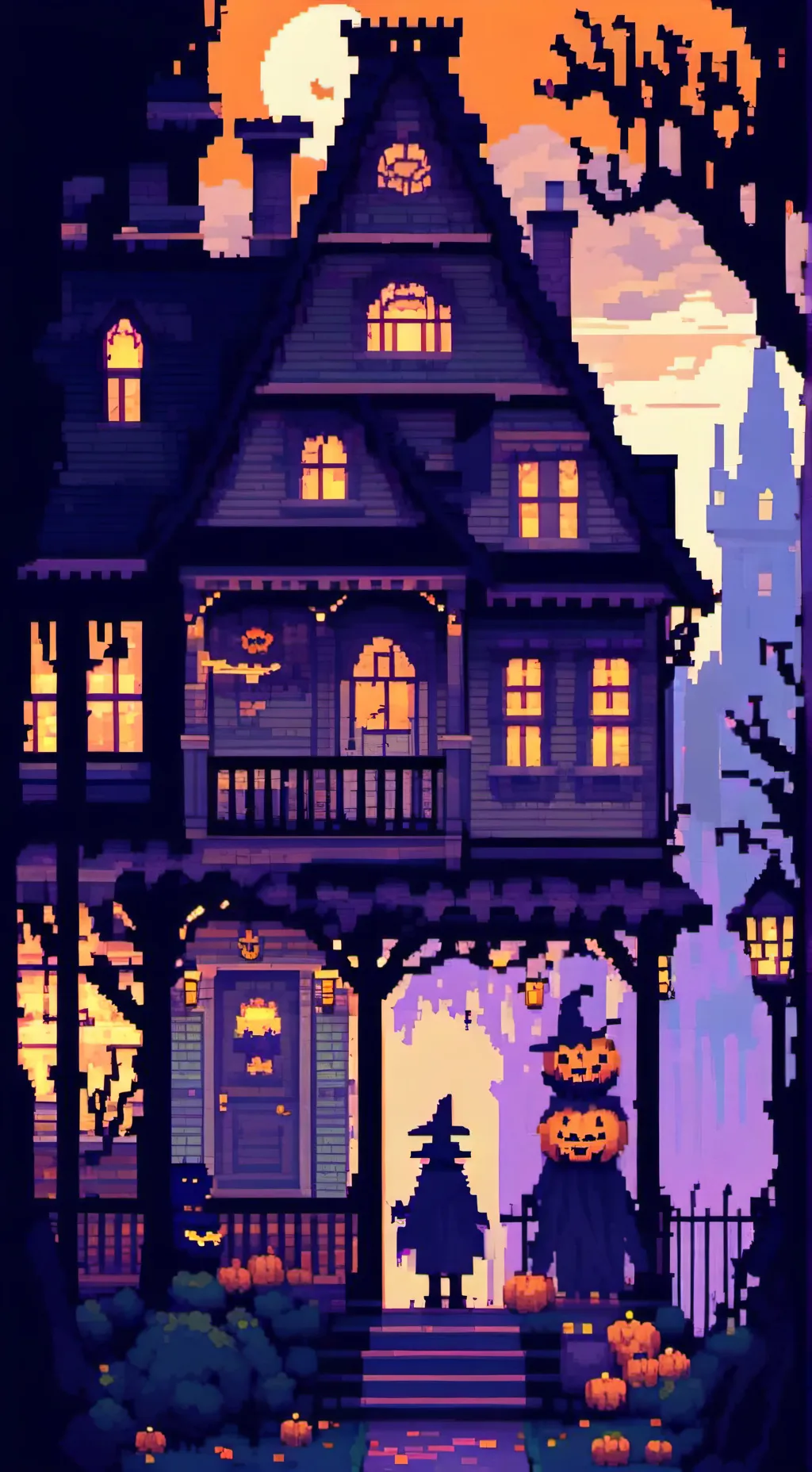 ai character: Hide&Ghosts shriek background