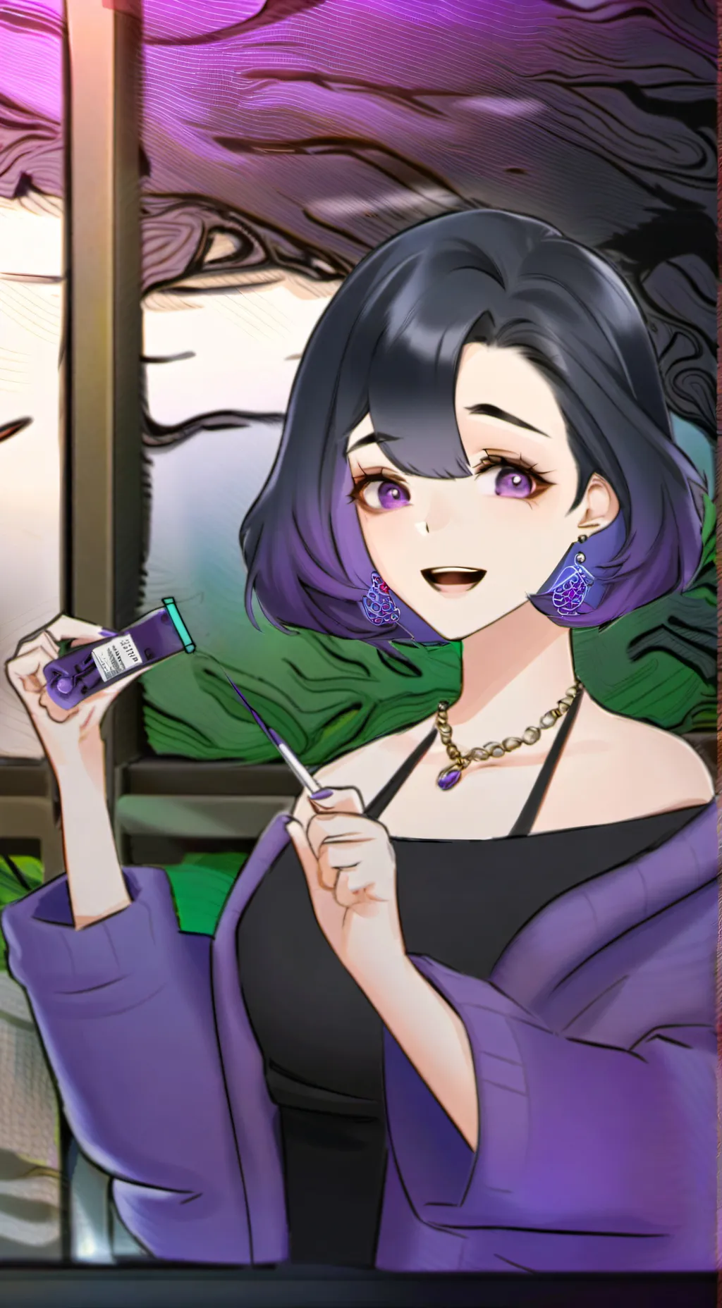 ai character: Syuen background