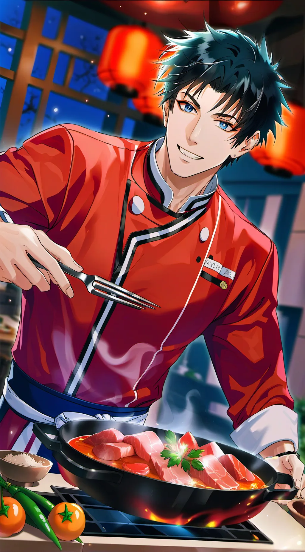 ai character: Hikaru Shindo background