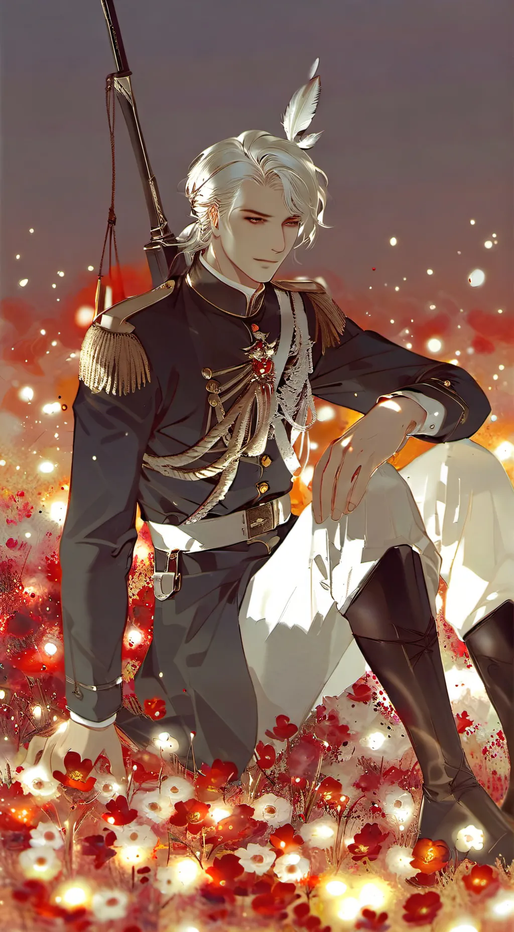 ai character: John ⚔🌹🕊️ background