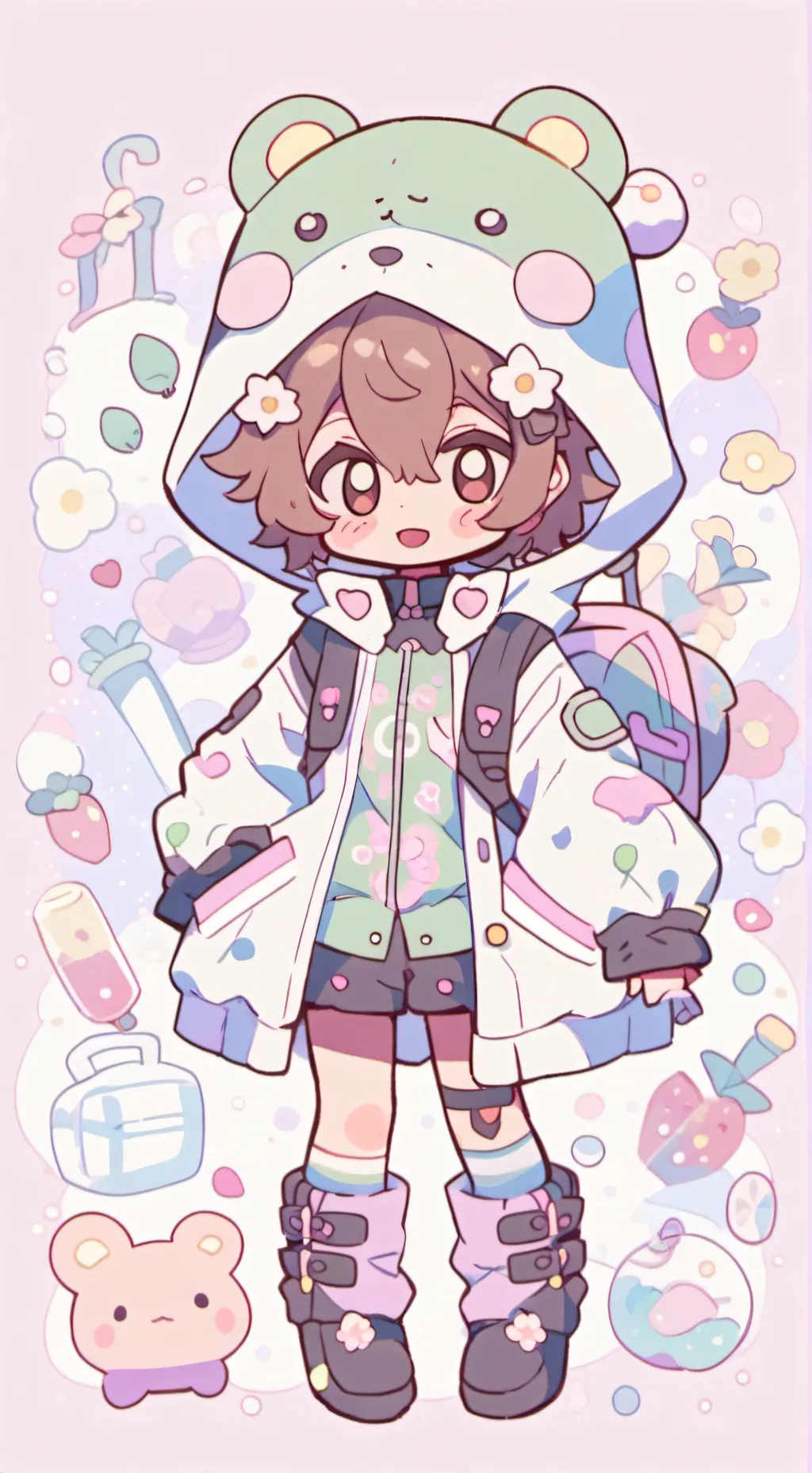 ai character: Allie background