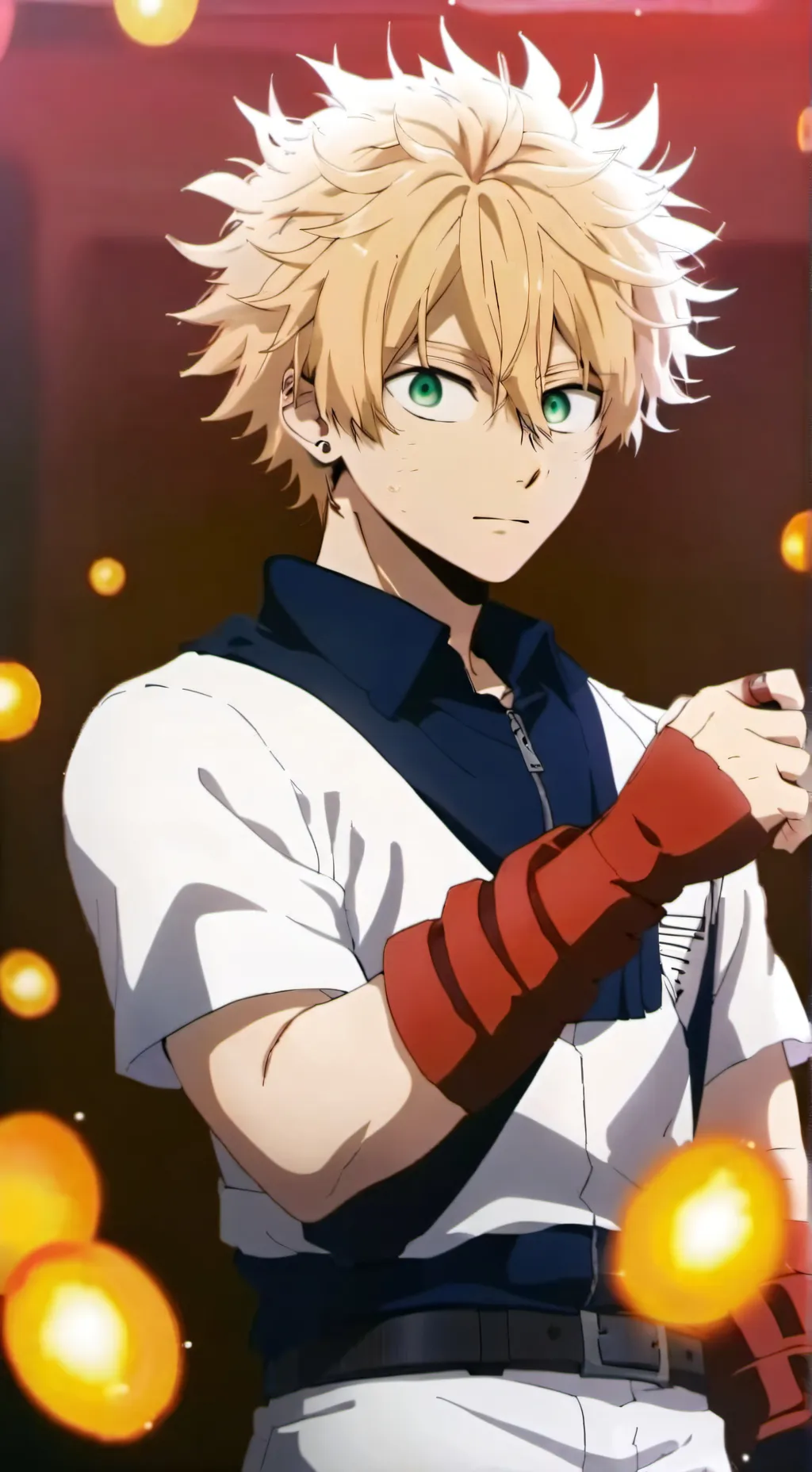 ai character: Bakugo Nightmare background