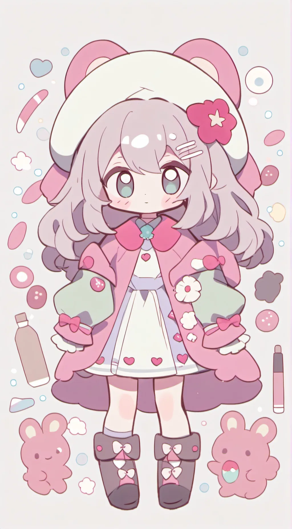 ai character: Sassy sis Axy background