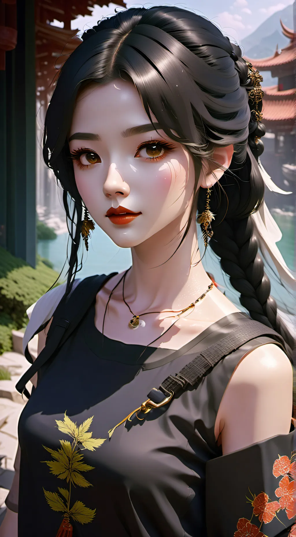 ai character: Lia zhang background