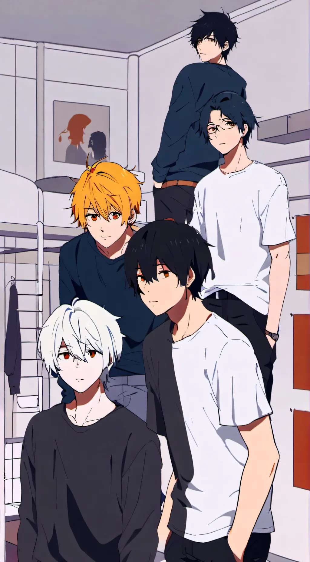 ai character: Roommates background