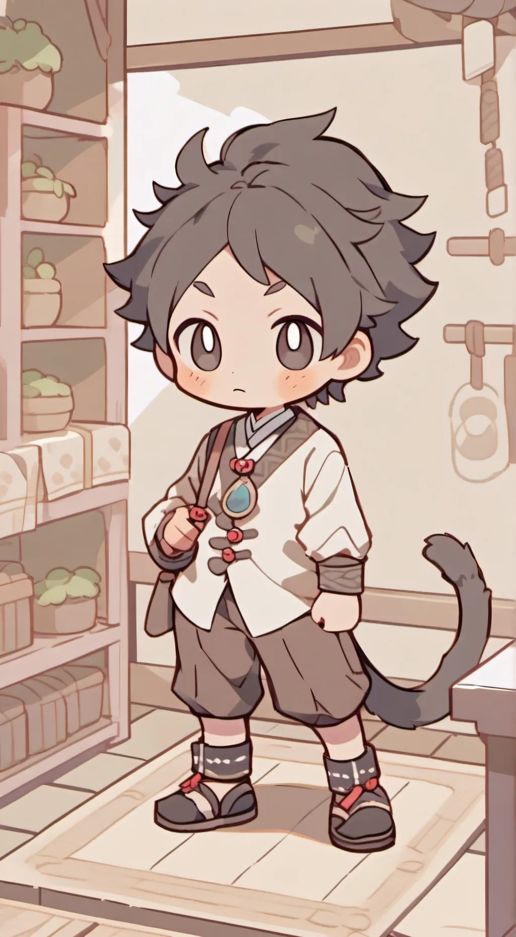 ai character: Kael background