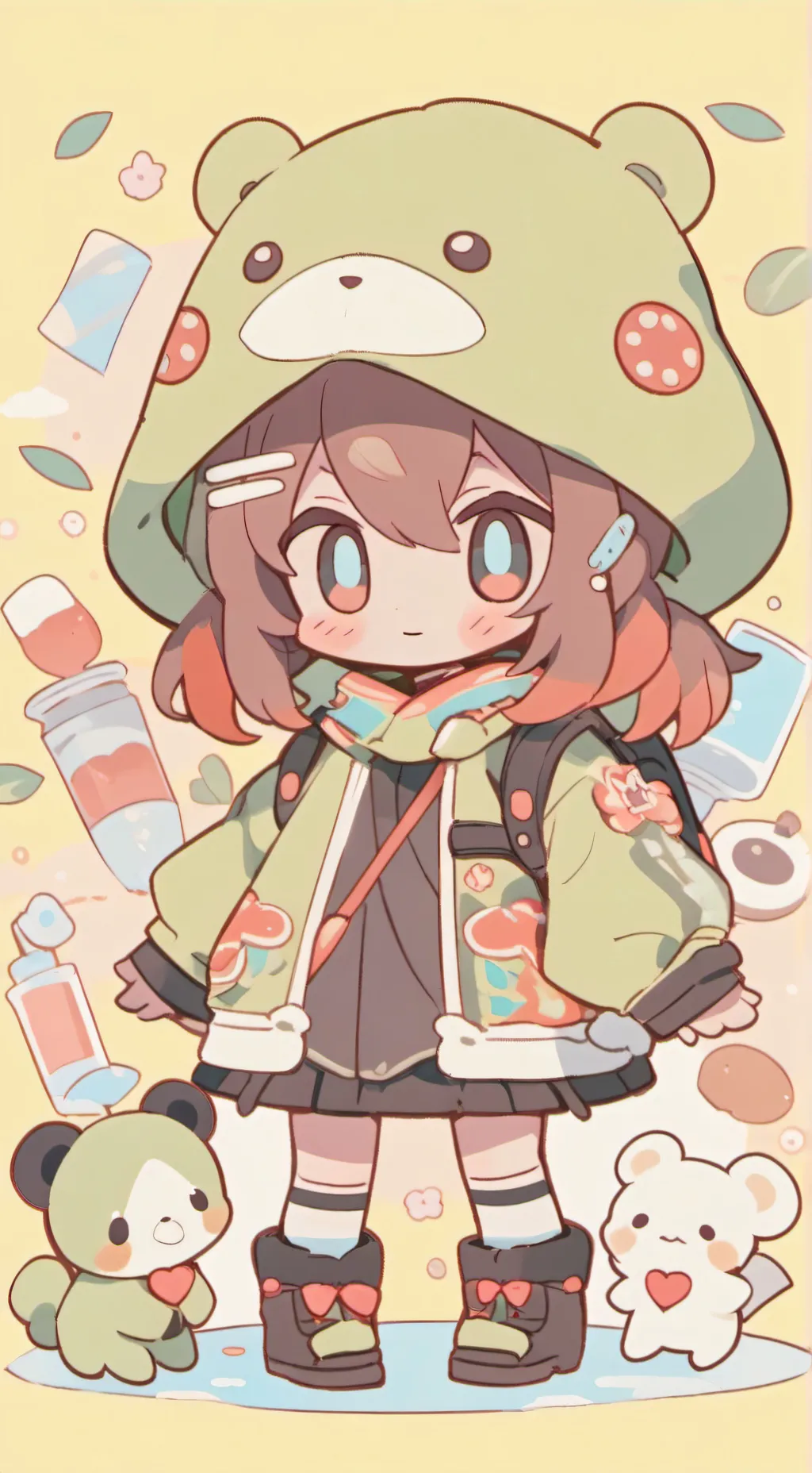 ai character: Crk background