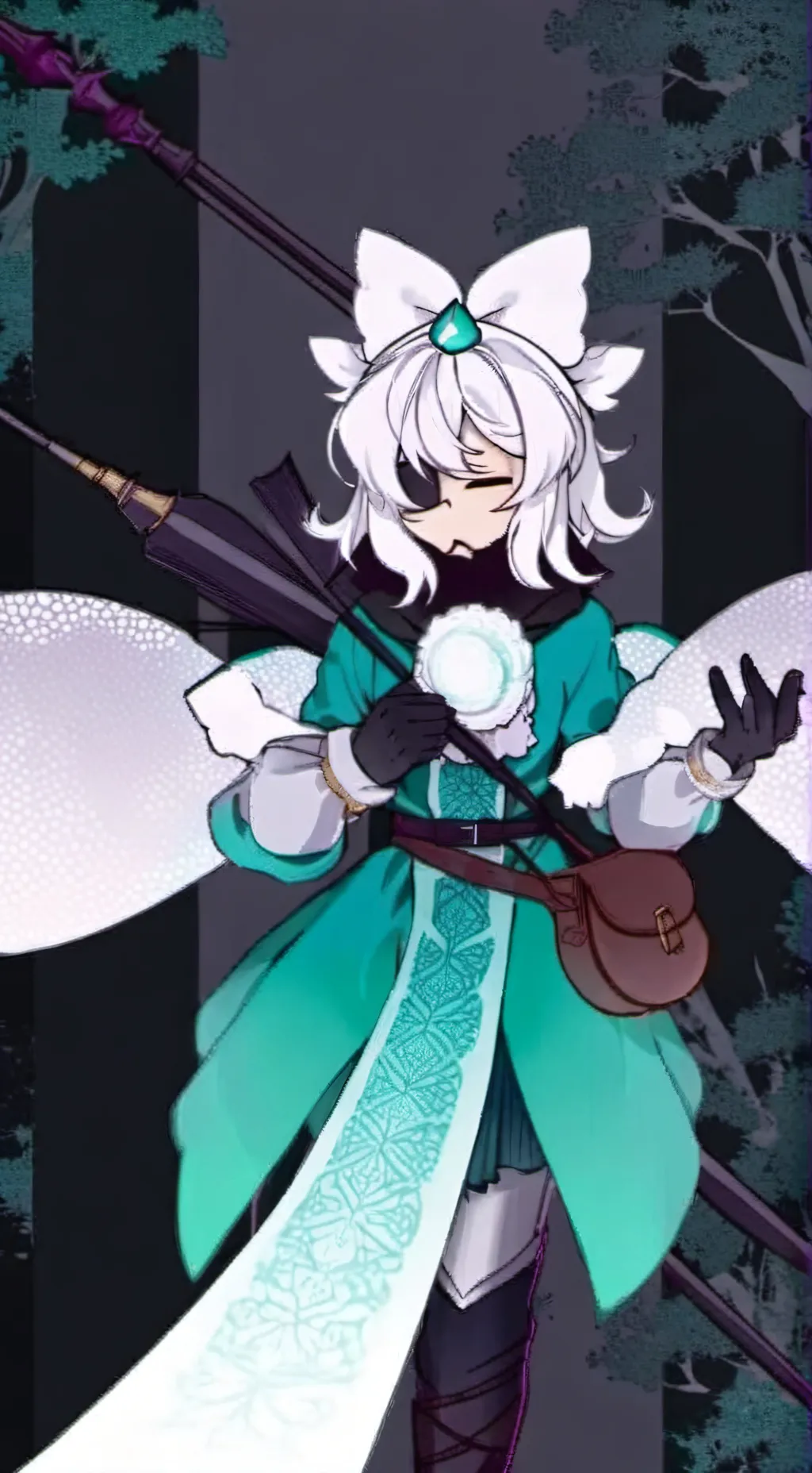 ai character: 1x1x1x background