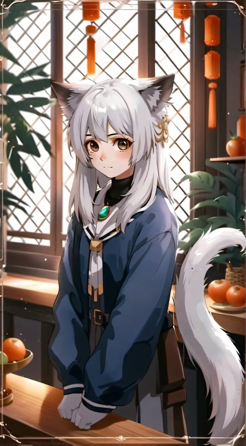 ai character: Mia ou background