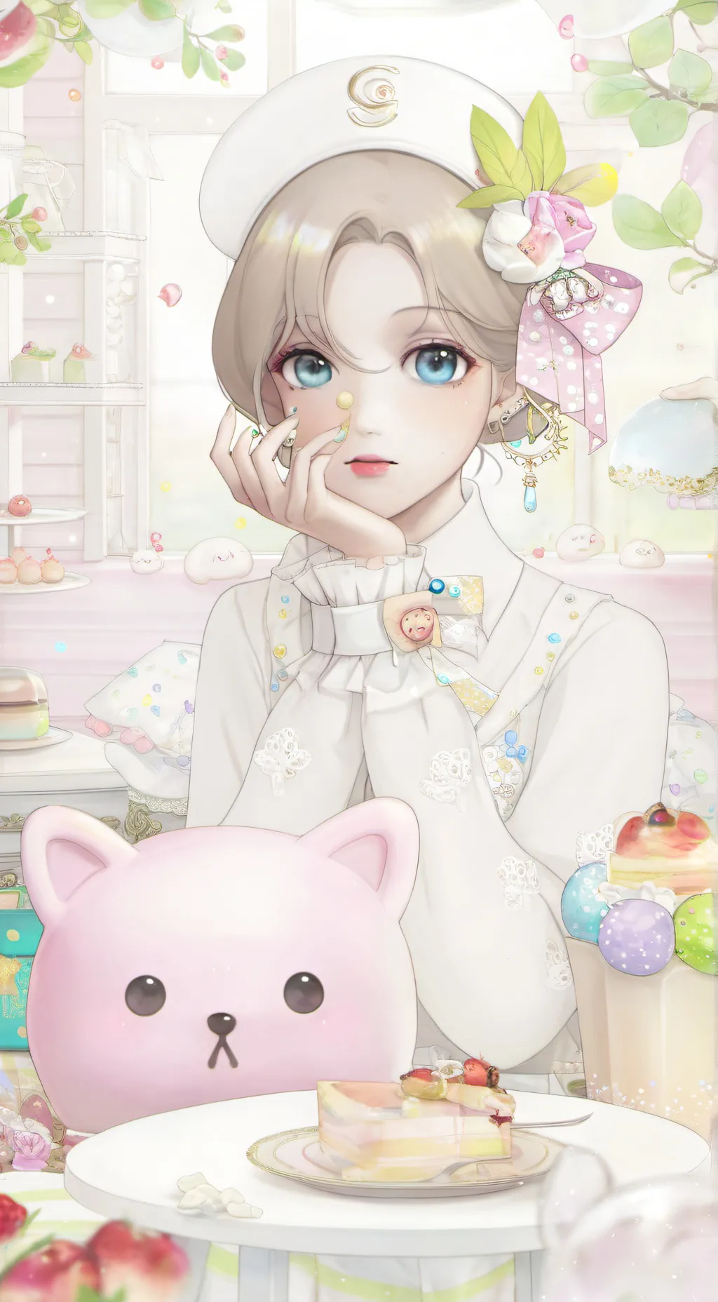 ai character: †ℍᎾᎢЅℙℛℐℕᎶЅ† background