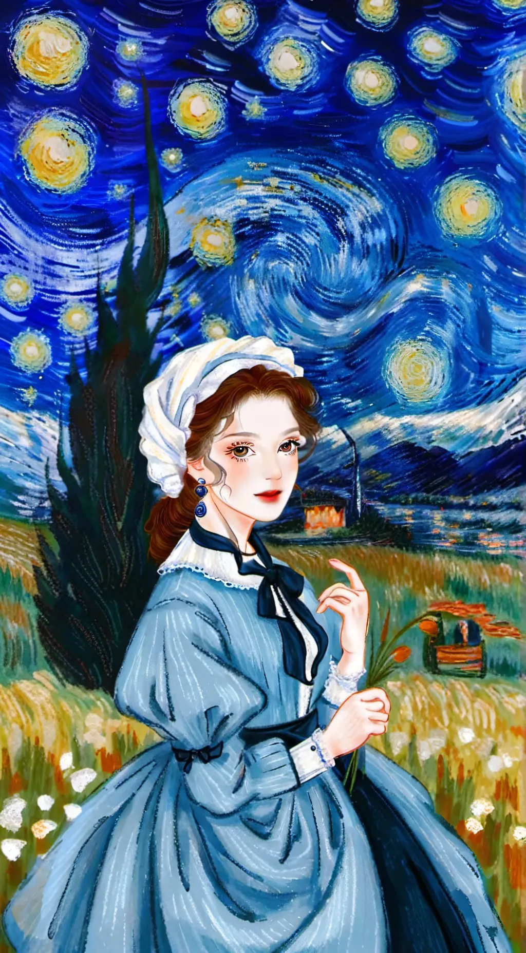 ai character: laura background