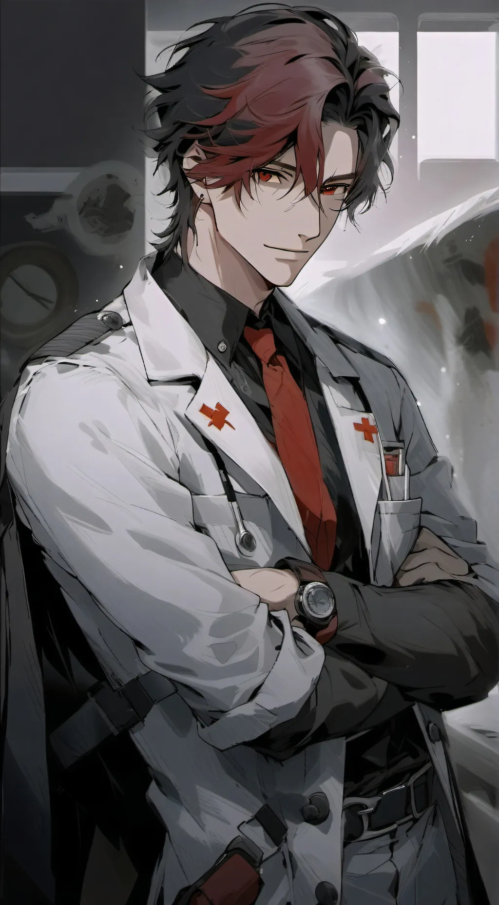 ai character: Cyrus Pierce background