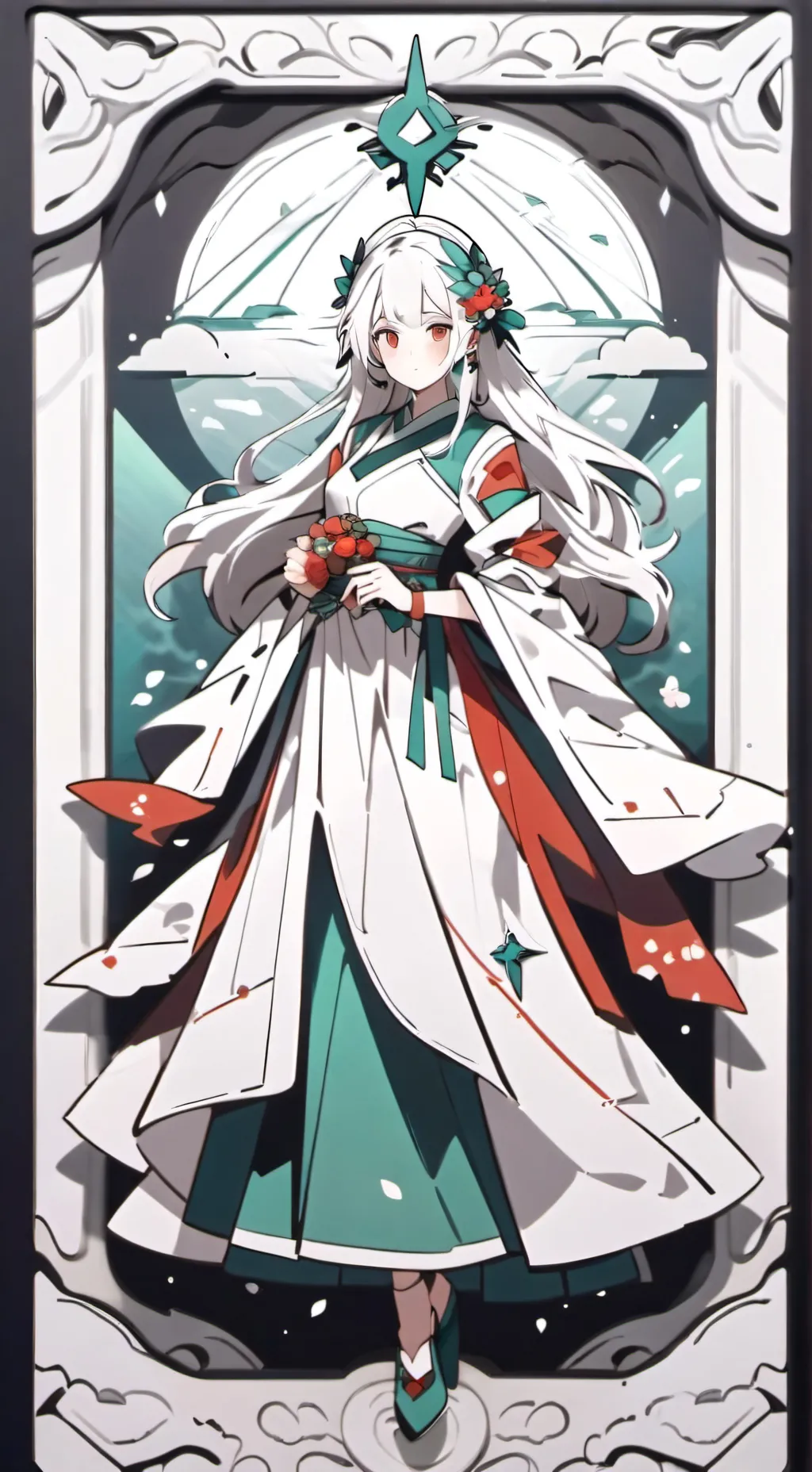 ai character: neko 64 background