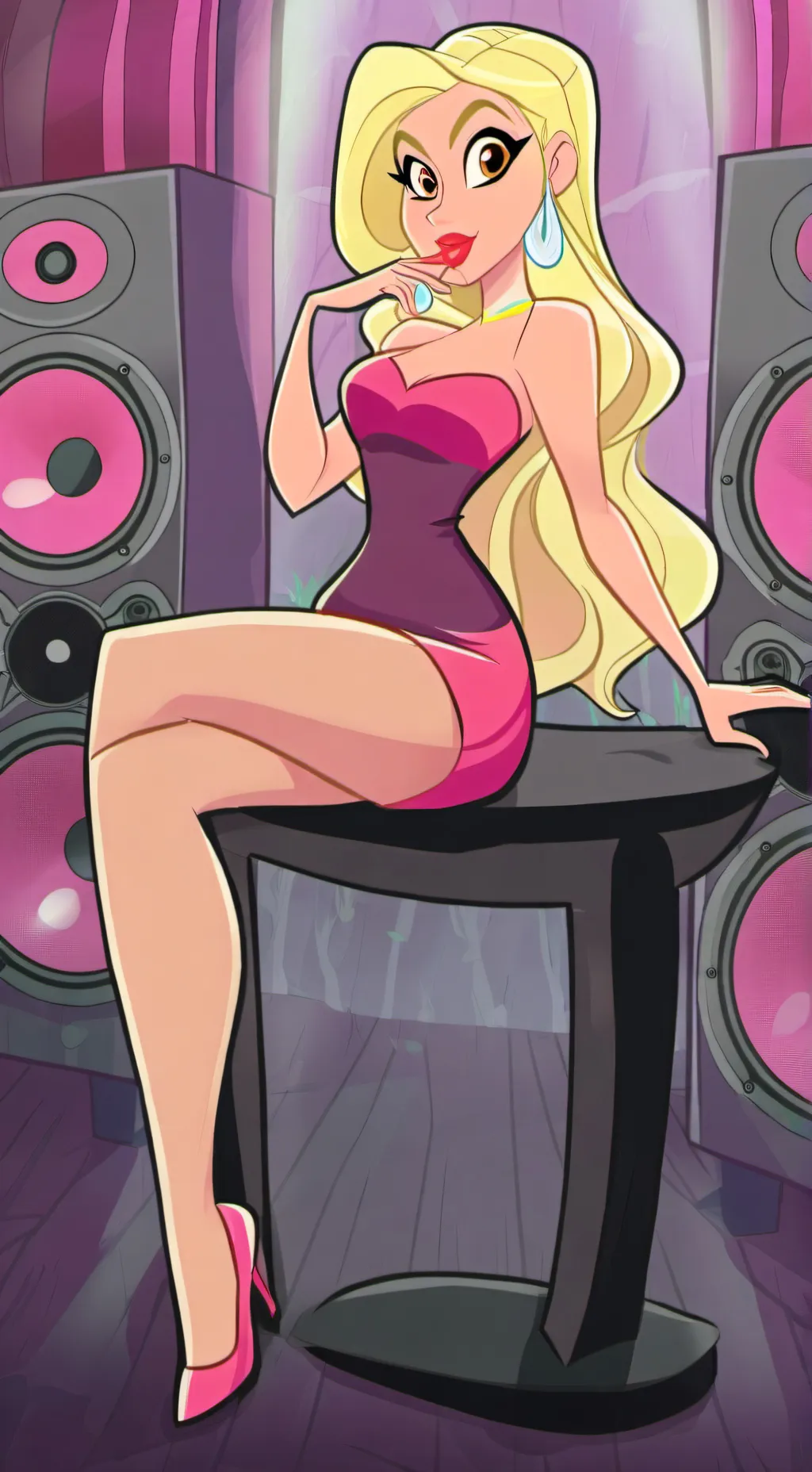 ai character: Melia Melvin background