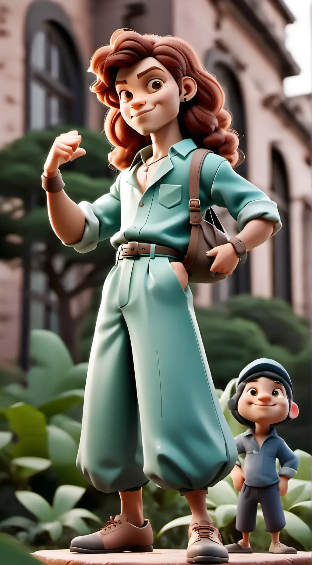 ai character: Cocky guy background