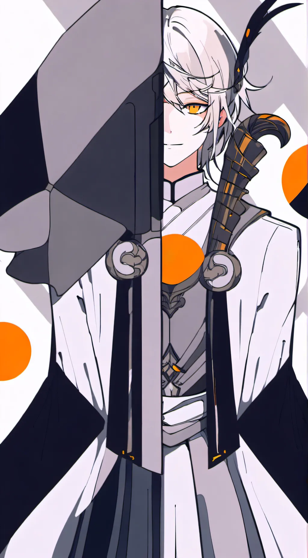 ai character: Adam  background