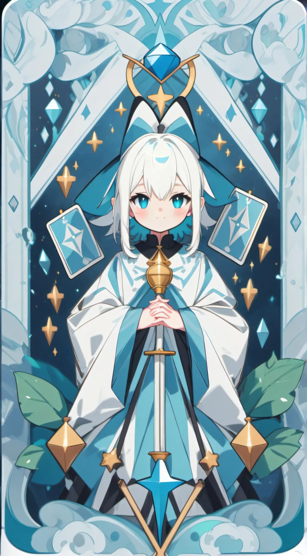 ai character: the show is ended  background