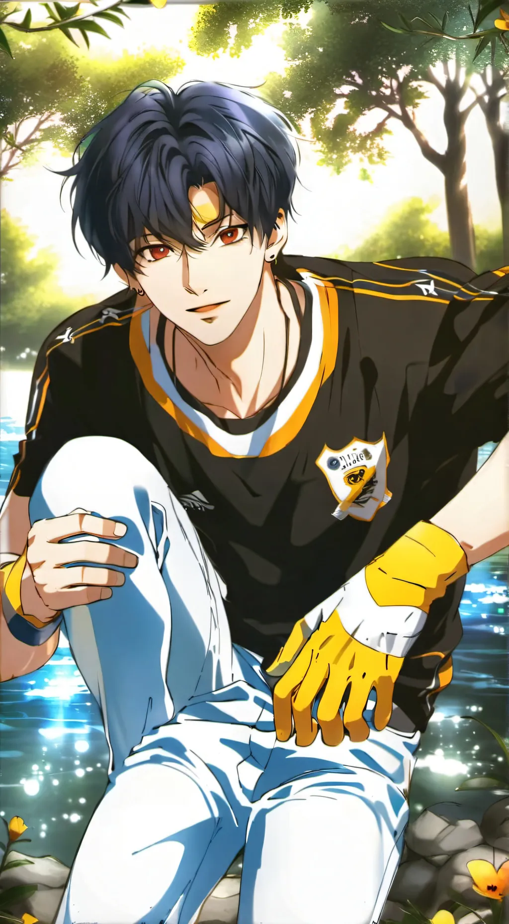 ai character: Achille background