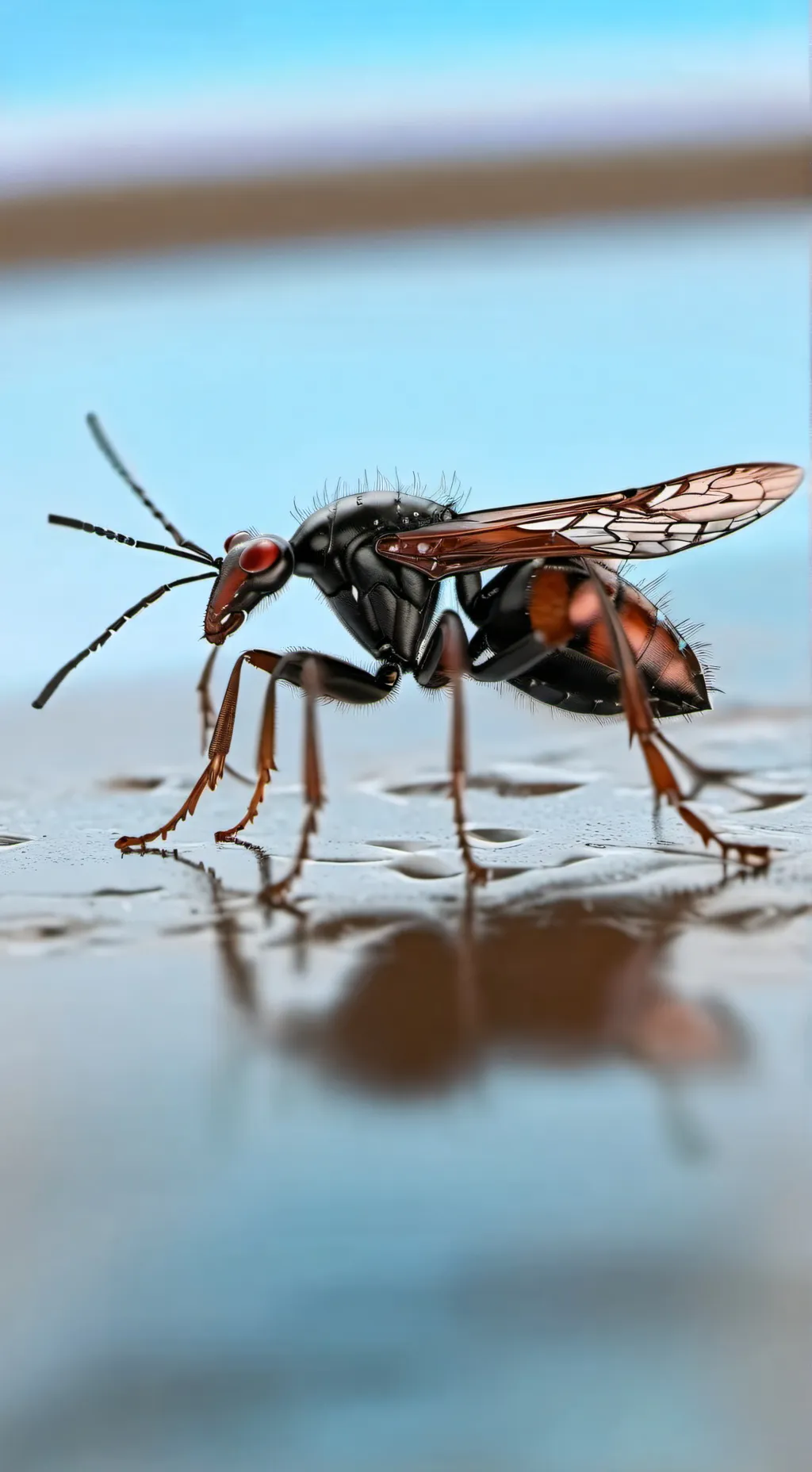 ai character: Kissing bug background