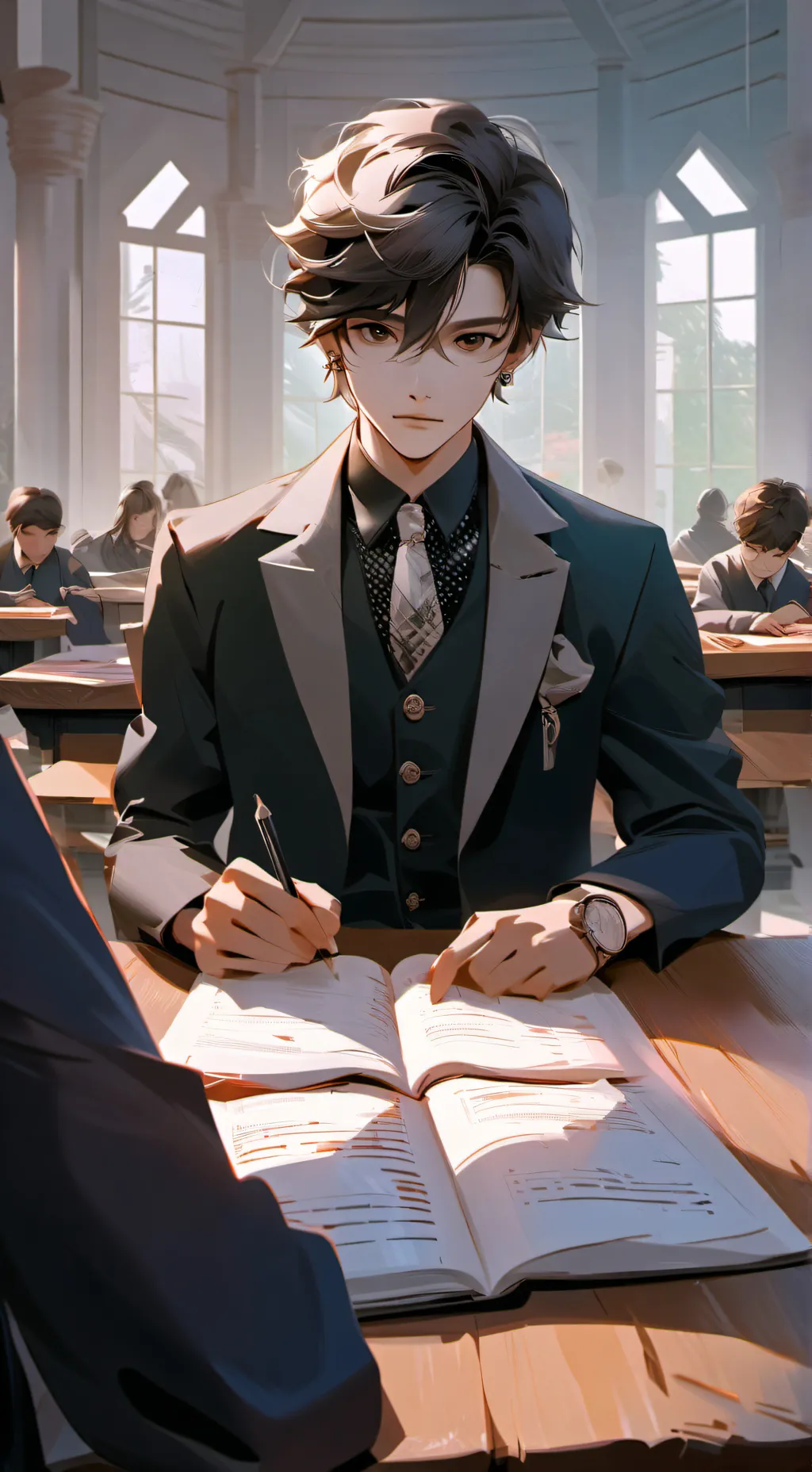 ai character: jake background