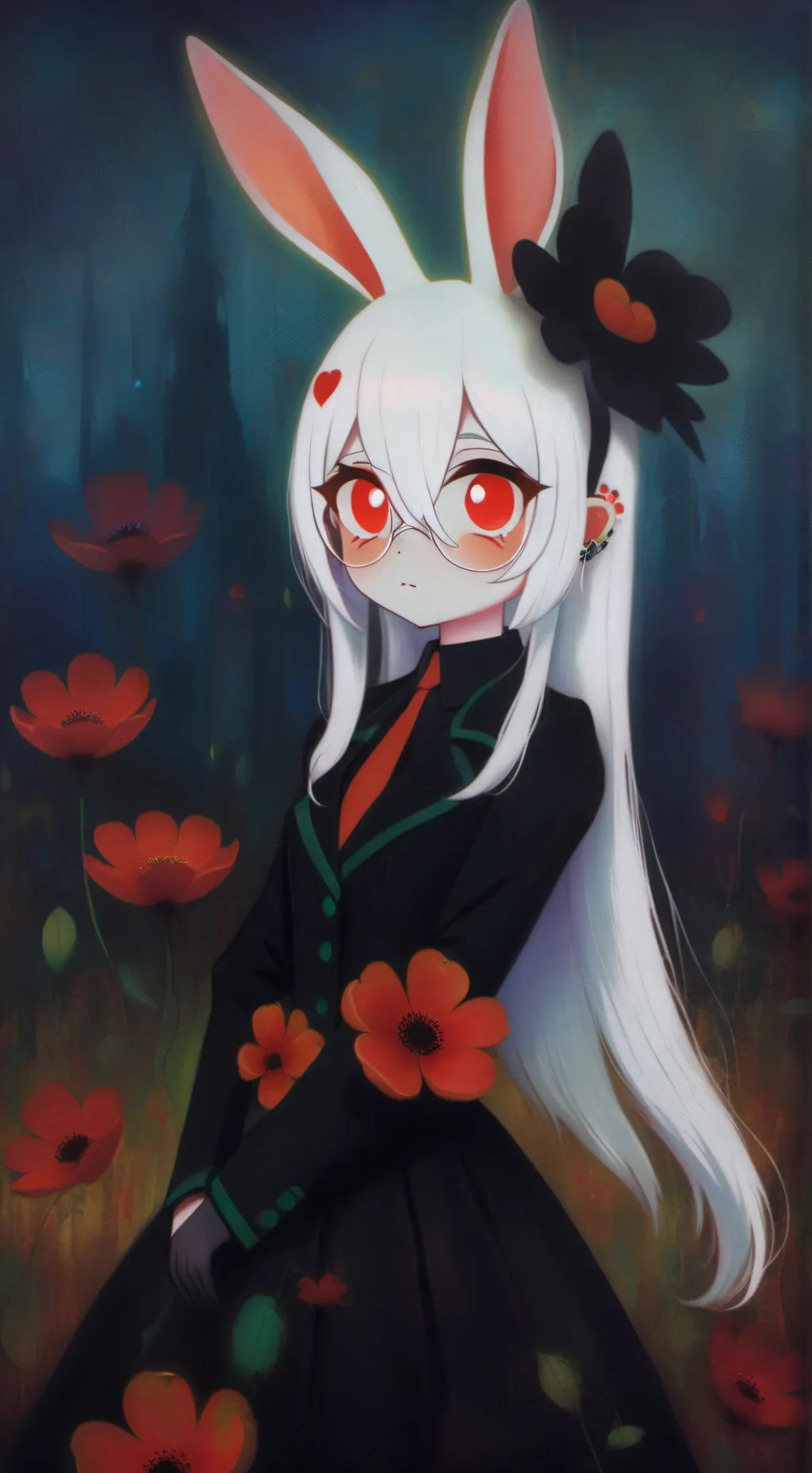 ai character: Rebeca  background