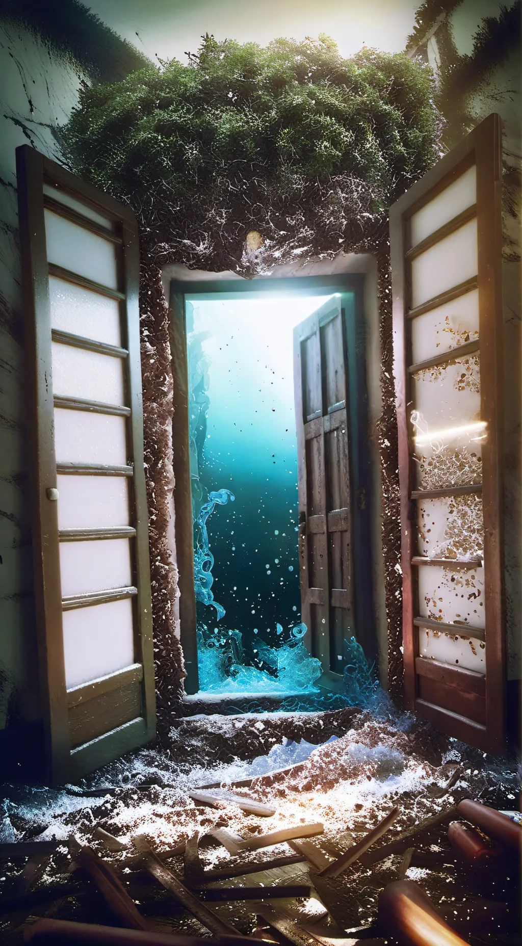 ai character: love gas background