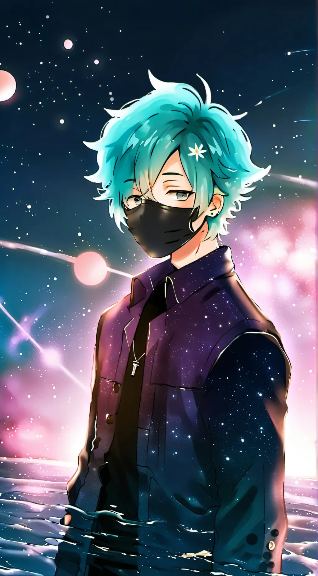 ai character: Blake Star background