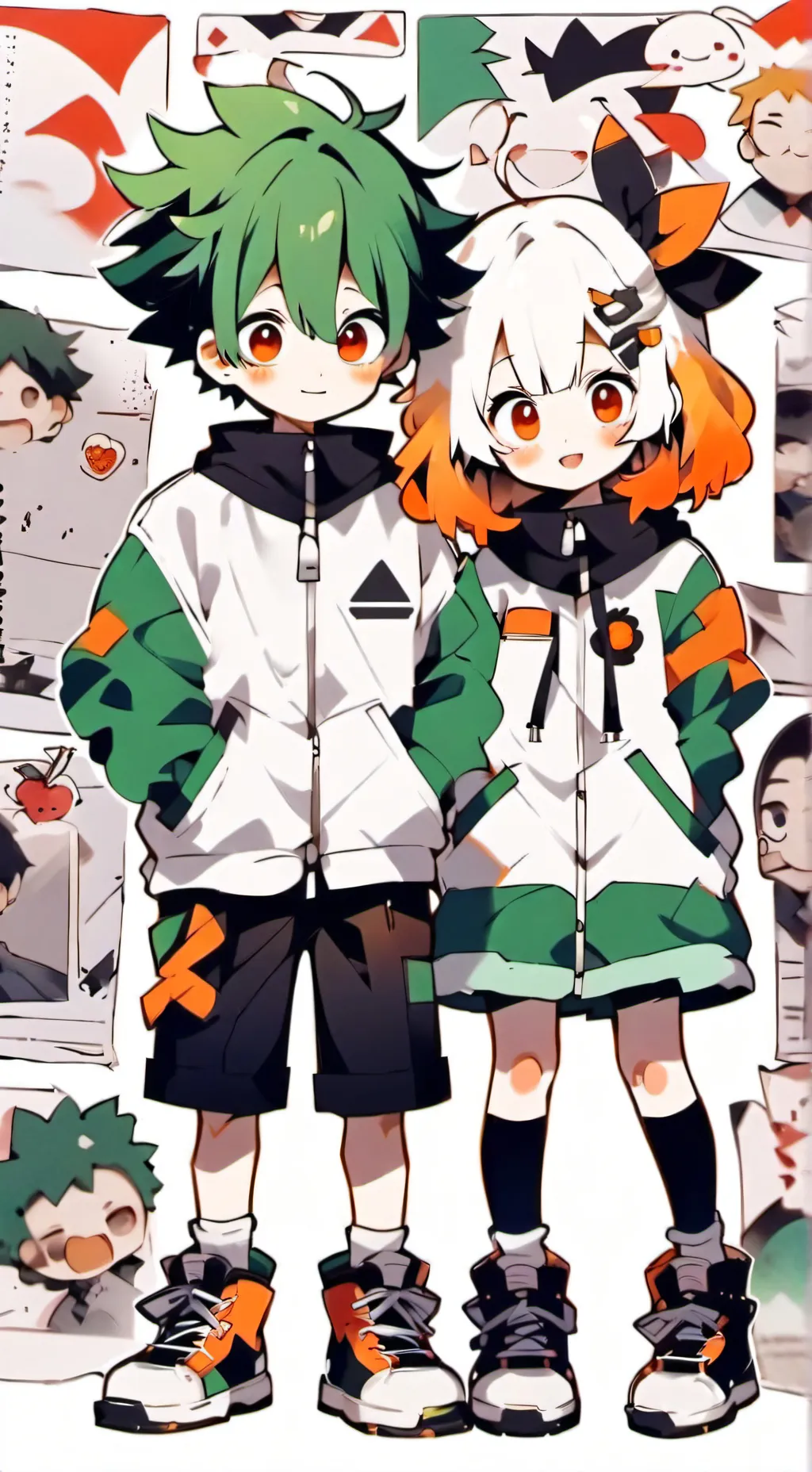 ai character: mha lab background