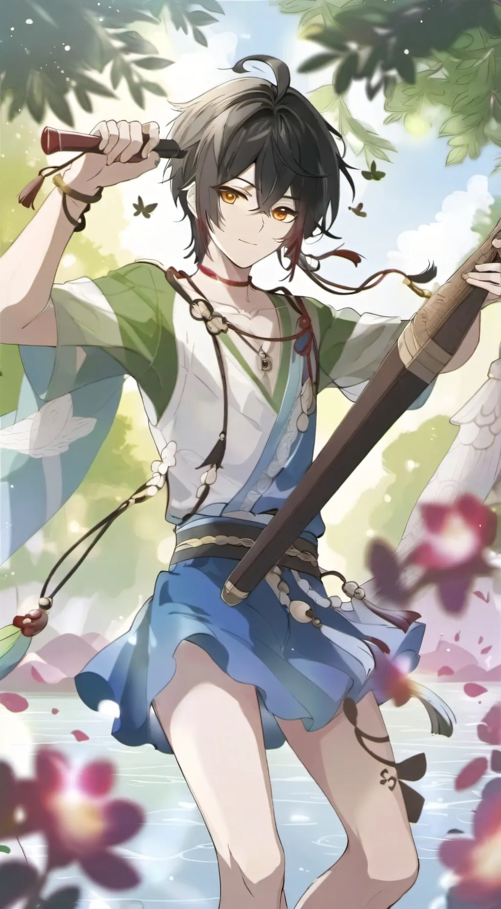 ai character: pick me background