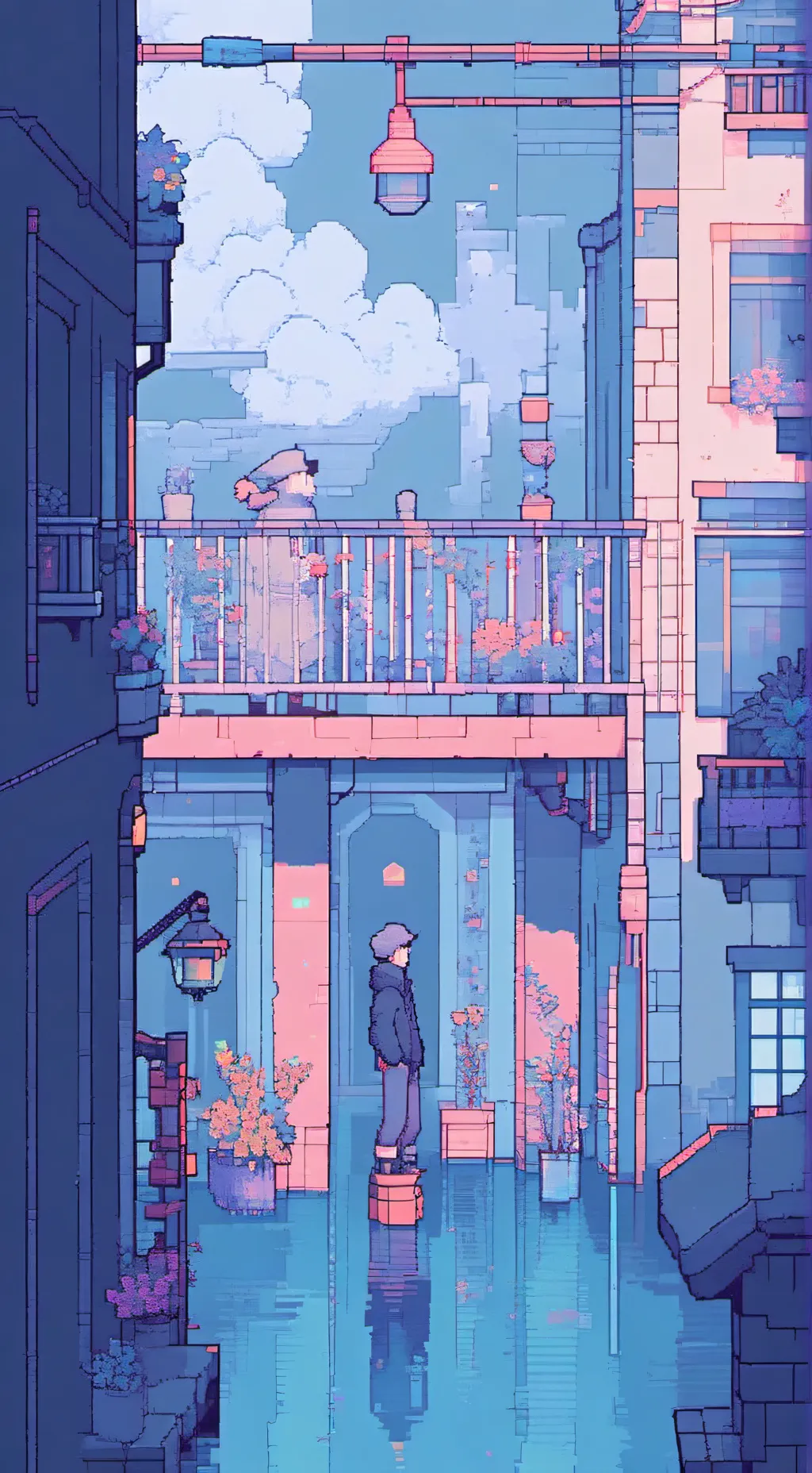 ai character: Muichiro  background