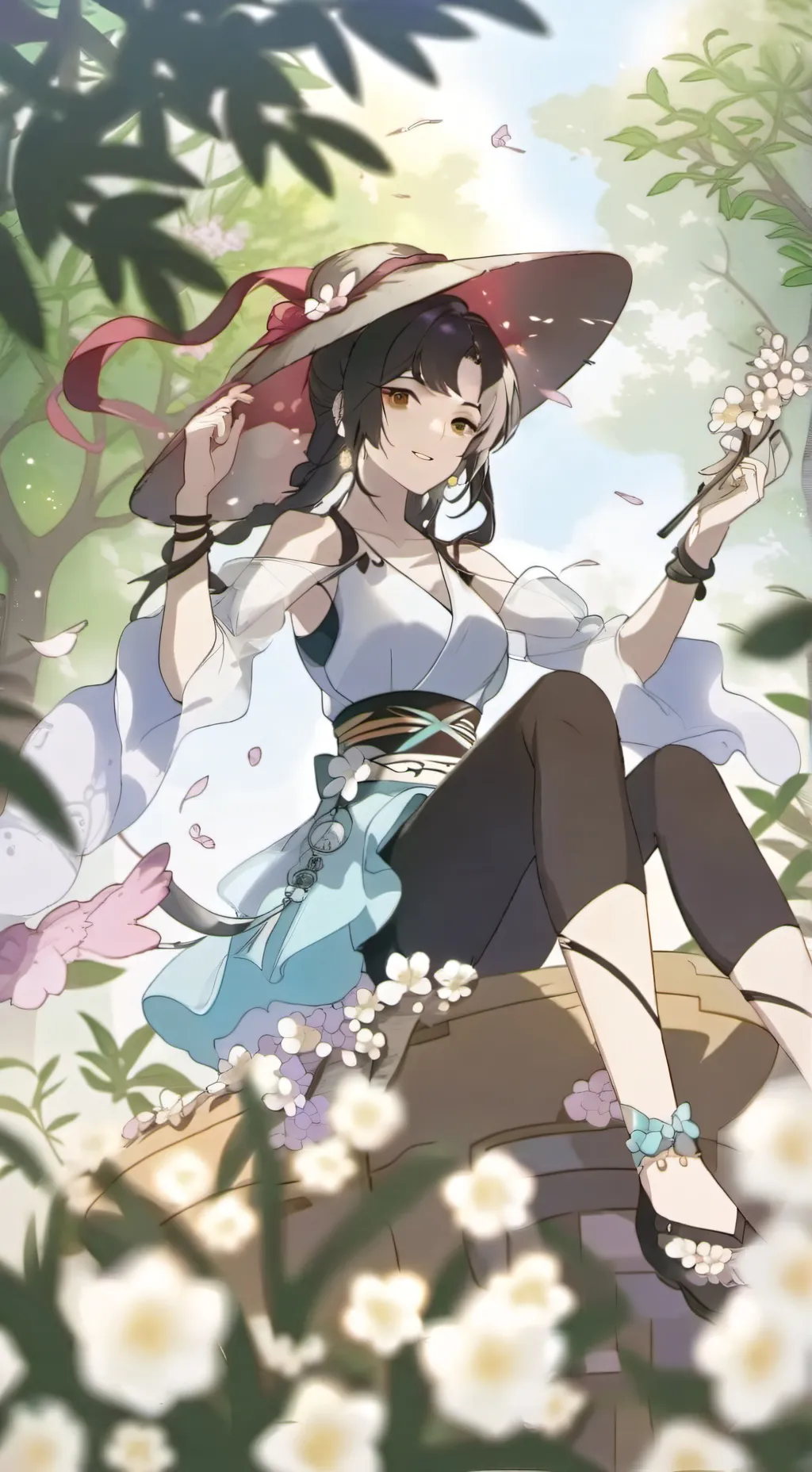 ai character: Olivia (•ᴗ•) background