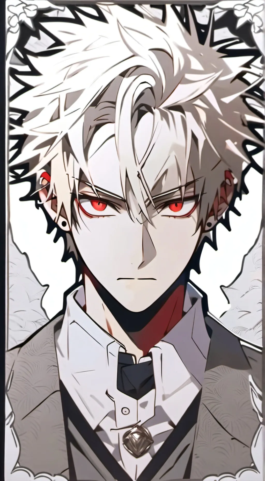 ai character: Katsuki Bakugo background
