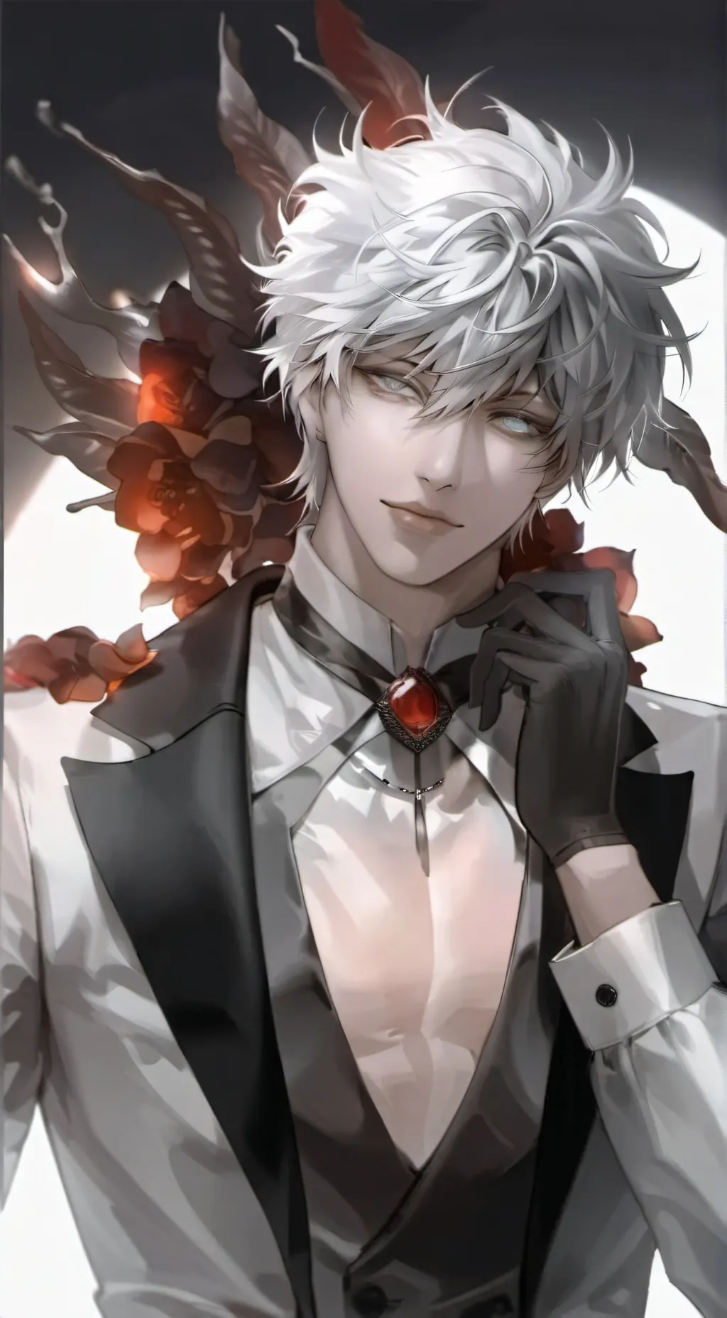 ai character: GOJO background