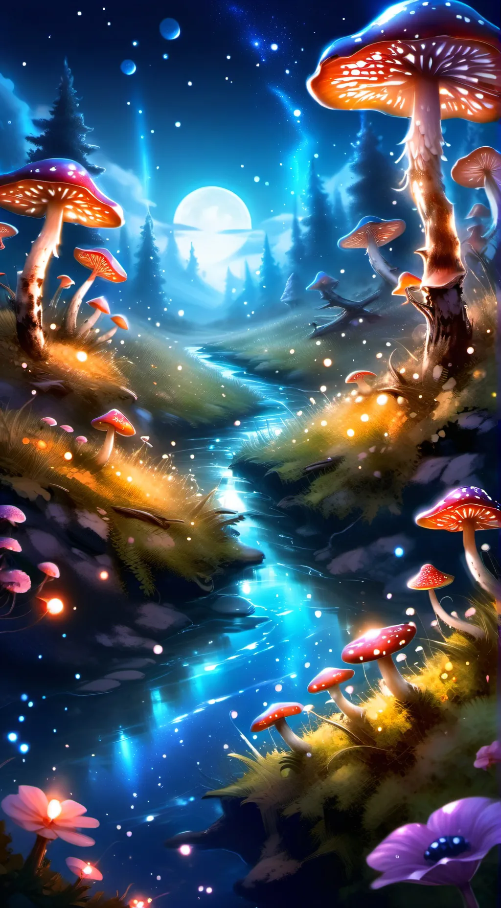 ai character: stalking sprout background