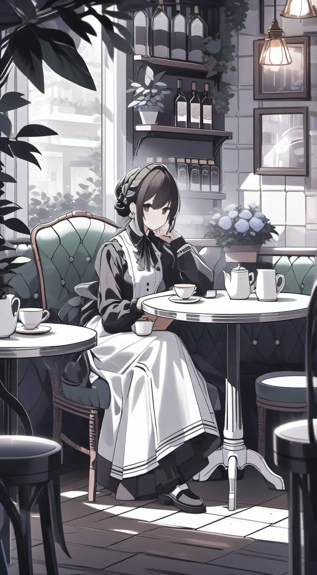 ai character: stray kids  background