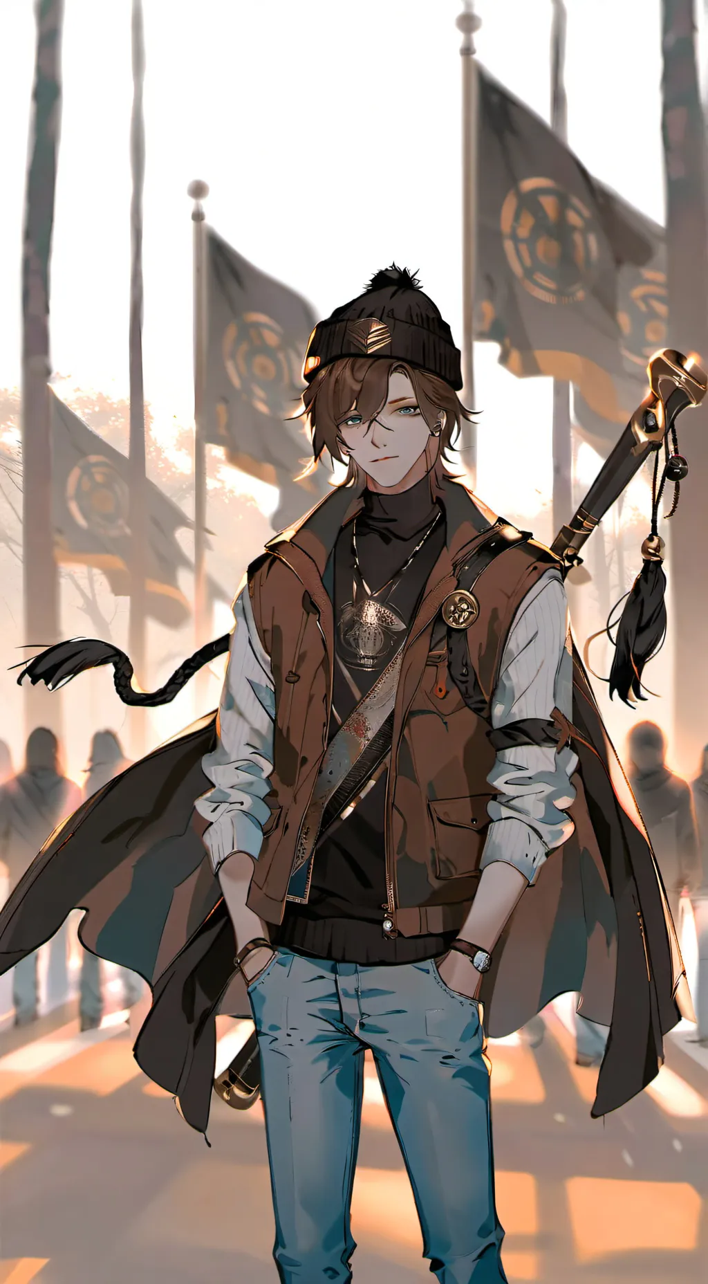 ai character: warriors vs royals background