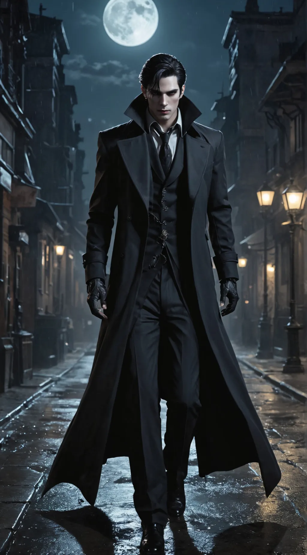 ai character: Lucien background