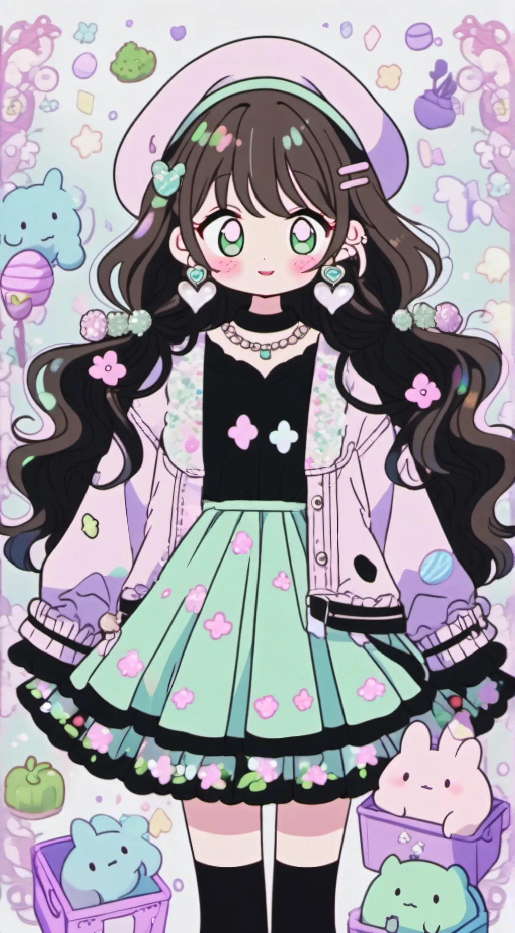 ai character: lily background