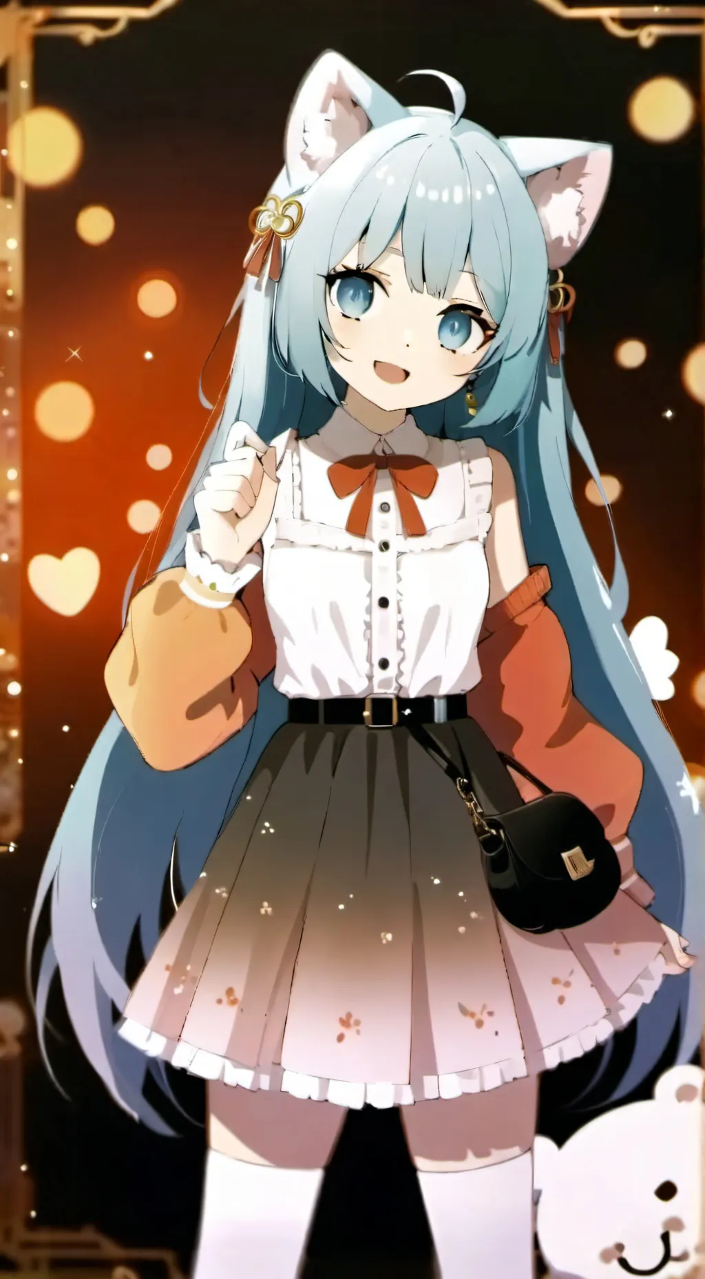 ai character: Miku  background