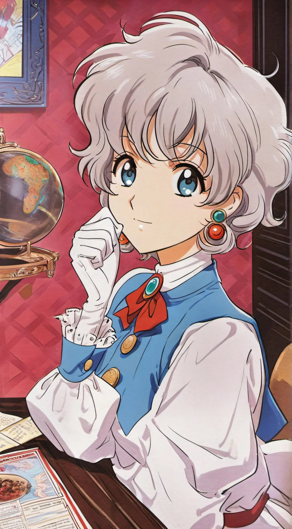 ai character: mha death  background