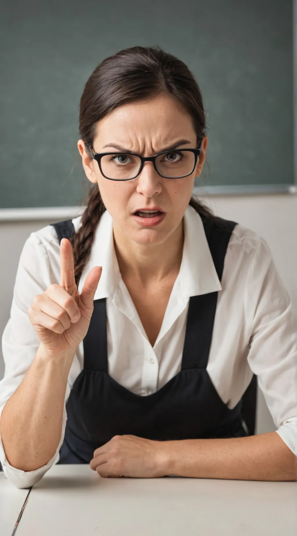 ai character: Mrs. Katherine  background