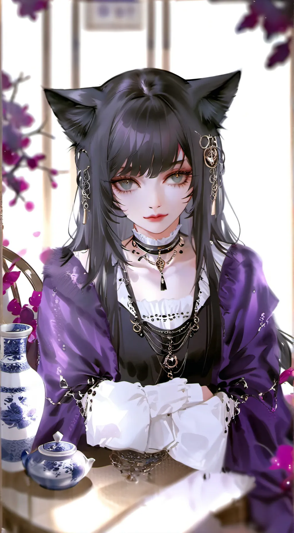 ai character: nari denzou background