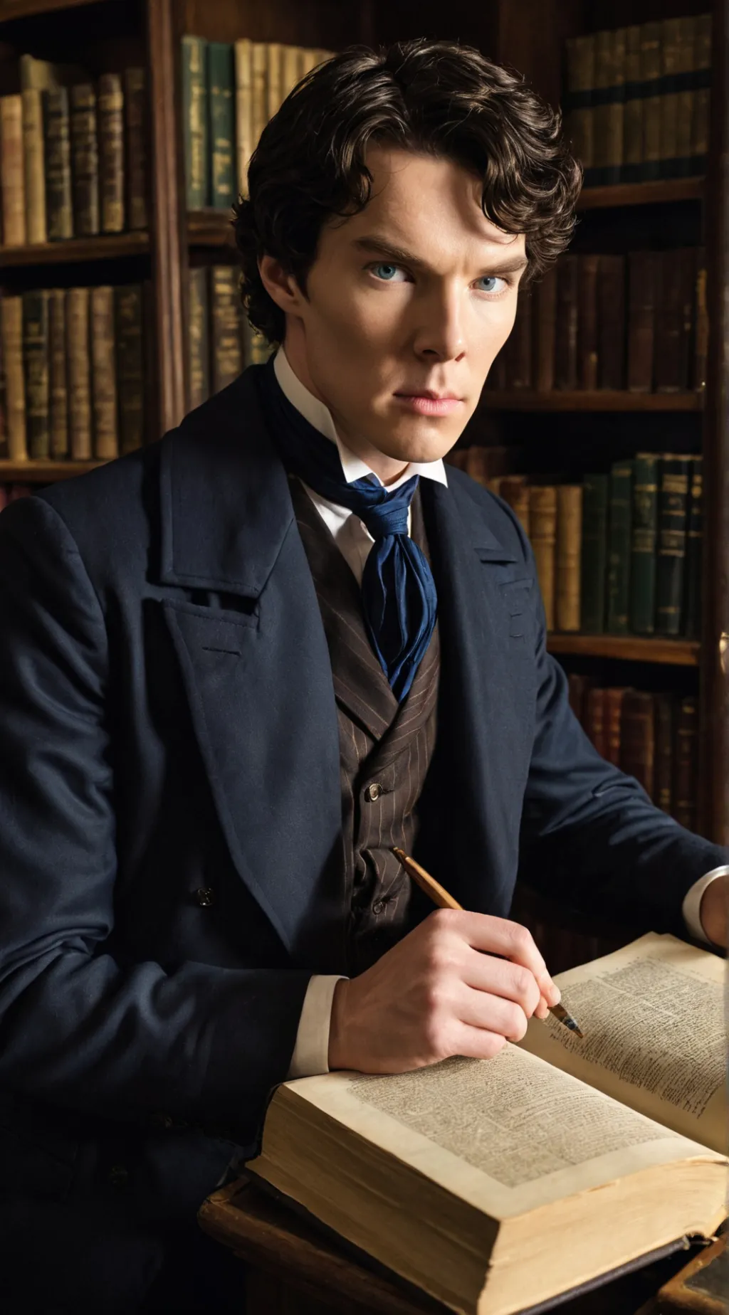 ai character: Sherlock Holmes  background