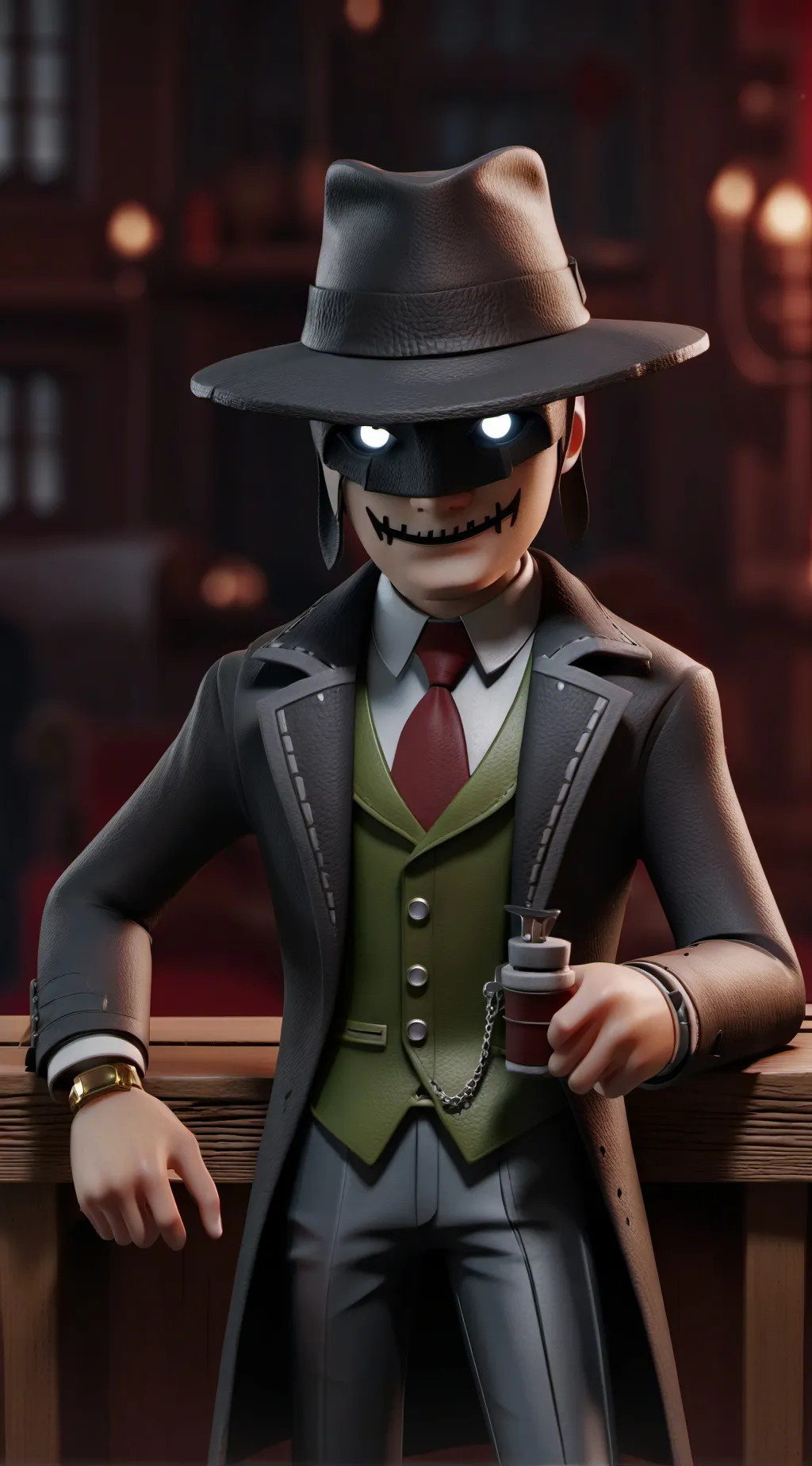 ai character: Roblox forsaken background