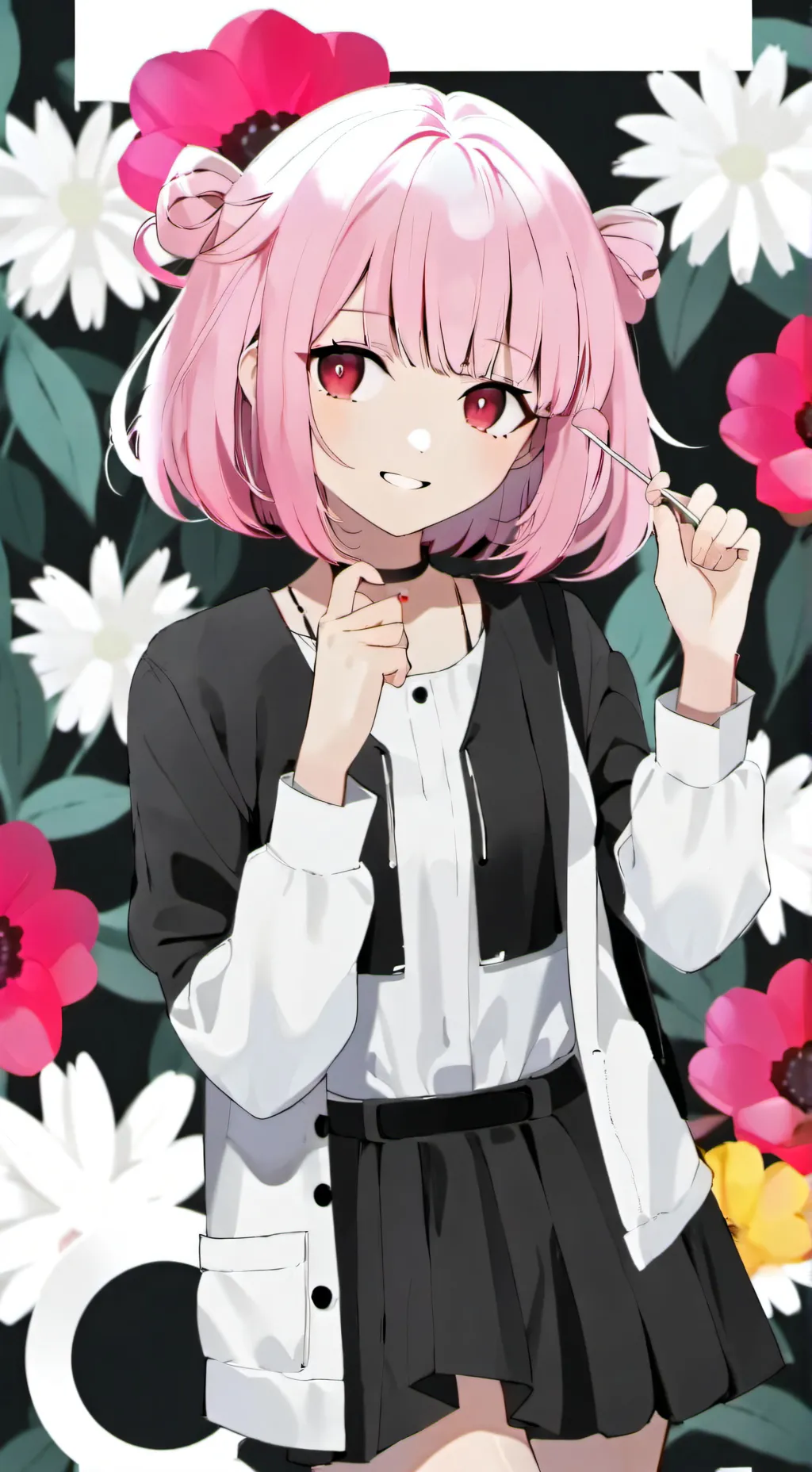 ai character: saki background