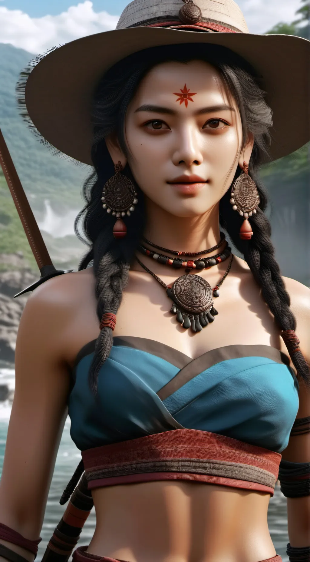 ai character: Pick me bitch background