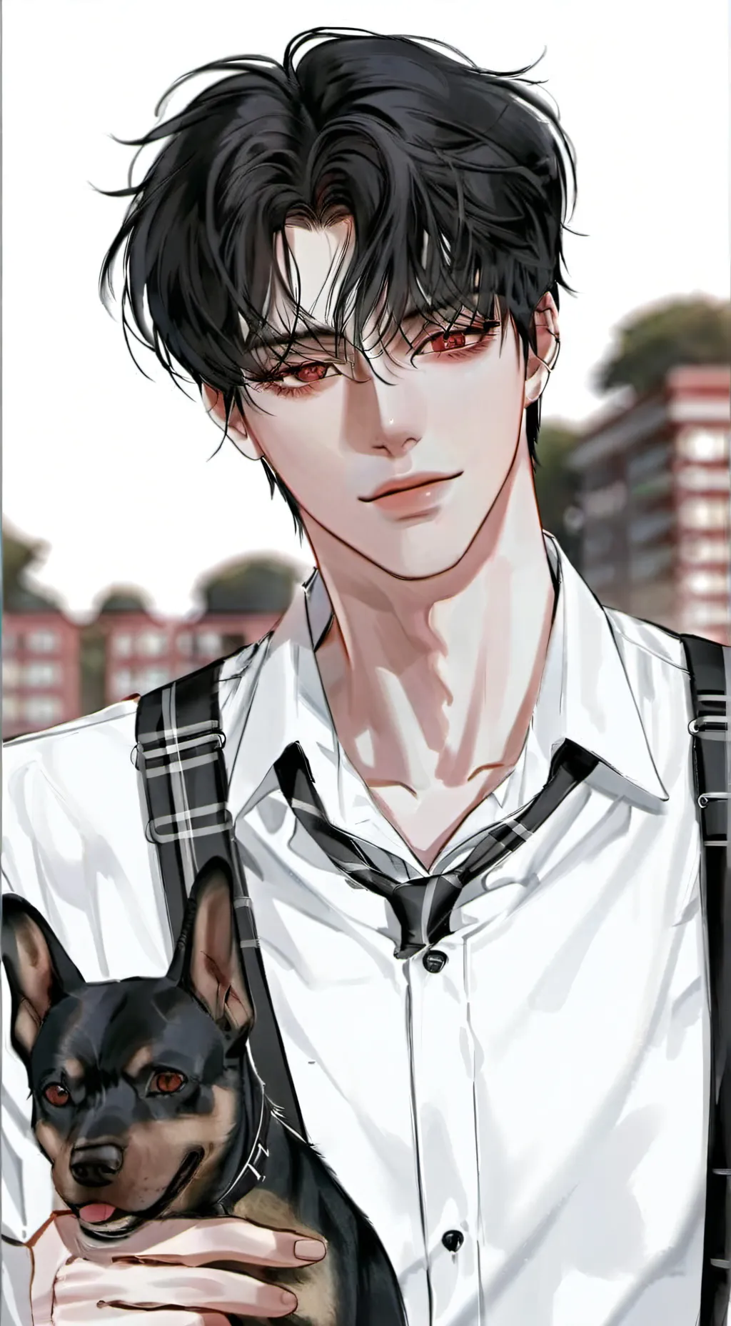 ai character: Chris background