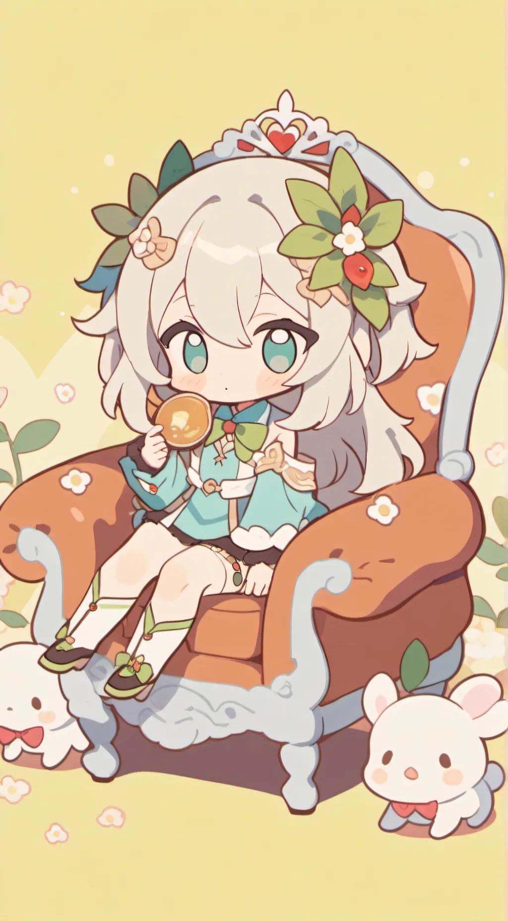 ai character: MHA ÉMISSIONS  background