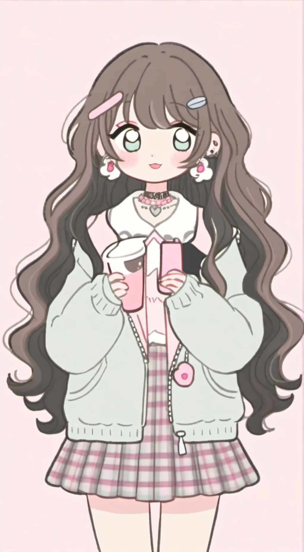 ai character: lily/u with alex background